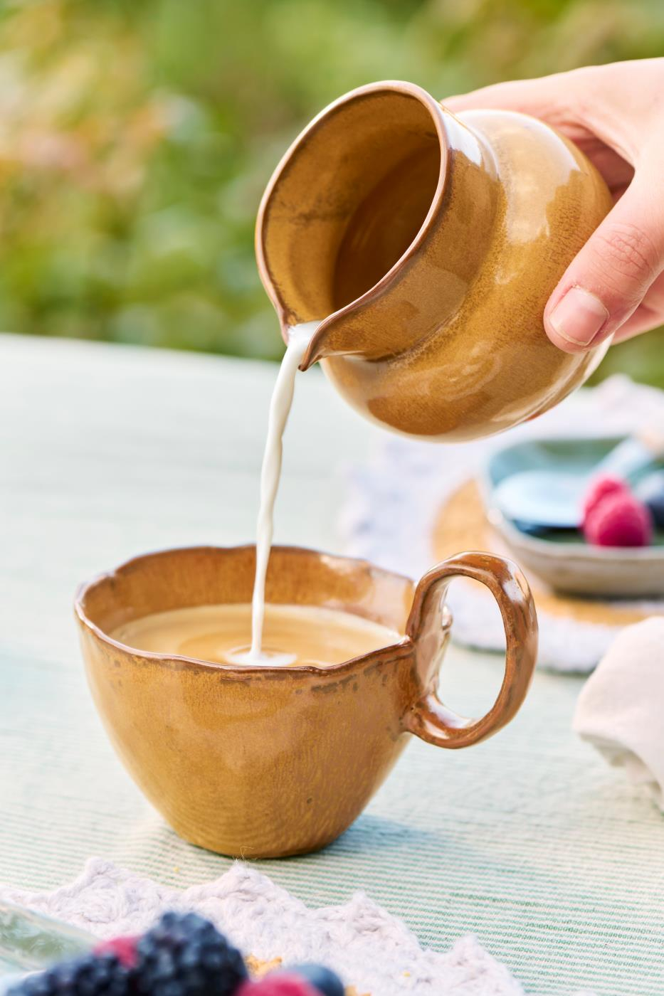 Skodelica elegantna mustard