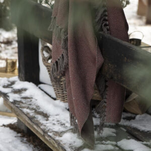 Deka 100% bombaž red brown Deka 100% bombaž red brown