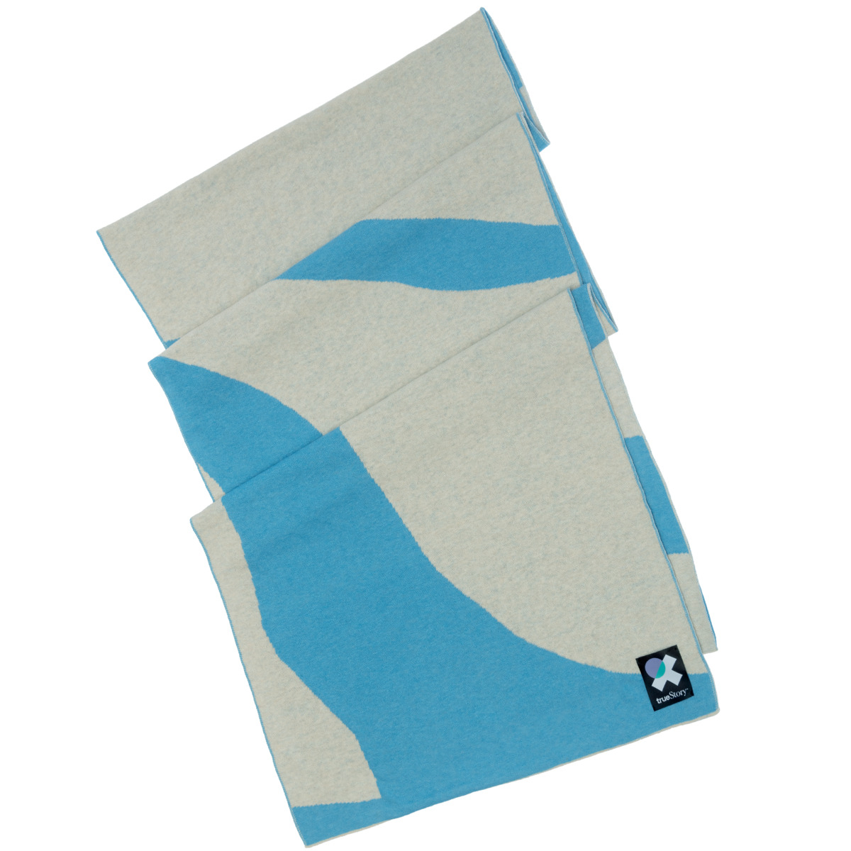 Šal iz volne in ekološkega bombaža, MODER/NATUR