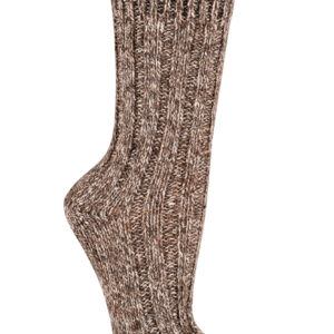 Eko nogavice z alpaka volno debelejše- natur rjave