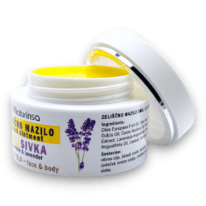 Zeliščno mazilo smilj, sivka Zeliščno mazilo smilj, sivka