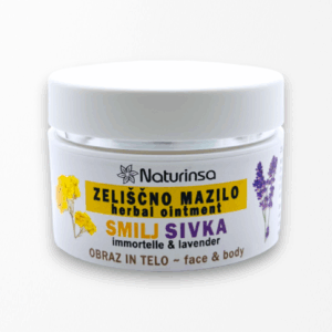 Zeliščno mazilo smilj, sivka Zeliščno mazilo smilj, sivka