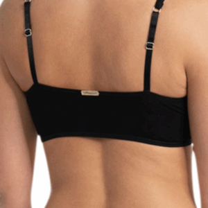 Eko Bombažni Top Nedrček, brez žičke ČRN Eko Bombažni Top Nedrček, brez žičke ČRN